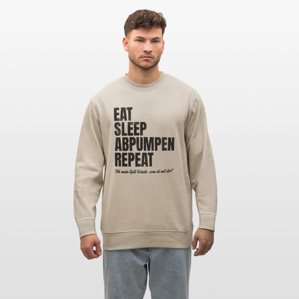 Knossi's Repeat Organic Sweatshirt - Beige