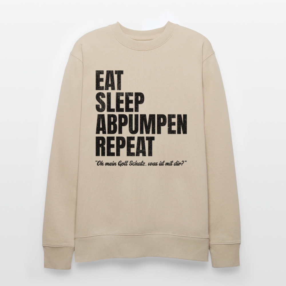 Knossi's Repeat Organic Sweatshirt - Beige