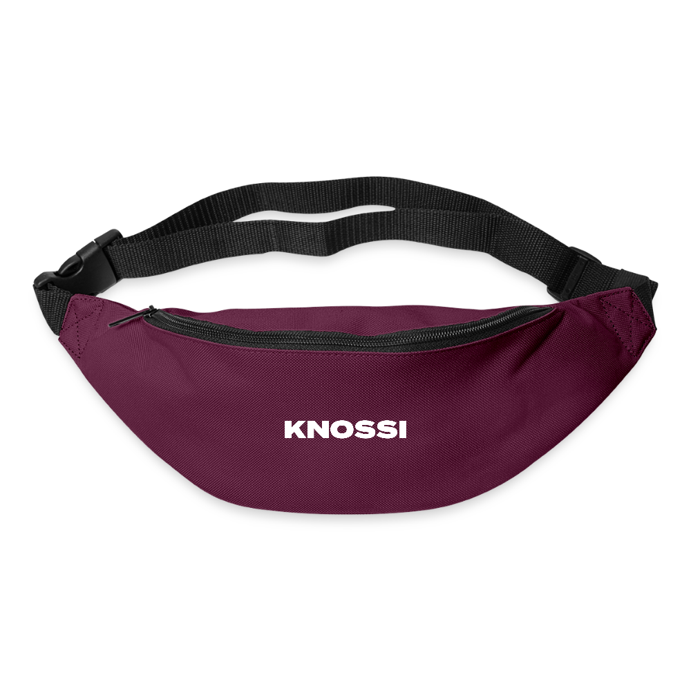 Knossi's Bauchtasche - Burgunderrot