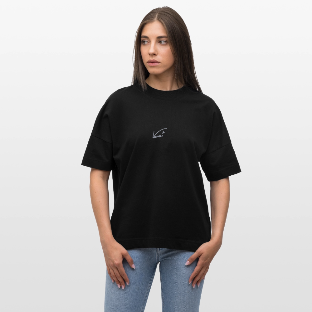 Knossi's Unisex T-Shirt - weißer Stick - Schwarz