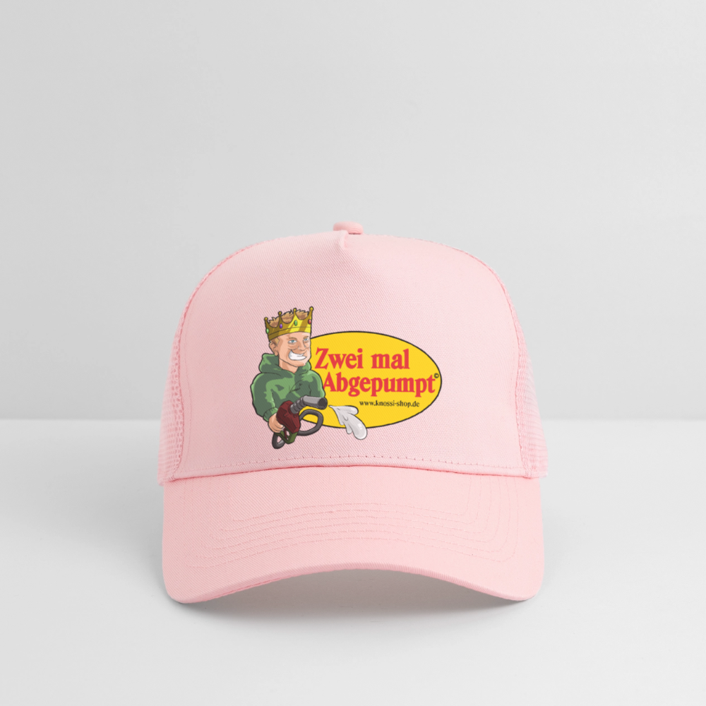 Abgepumpt Trucker Cap - Hellrosa