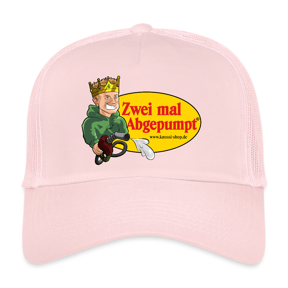 Abgepumpt Trucker Cap - Hellrosa