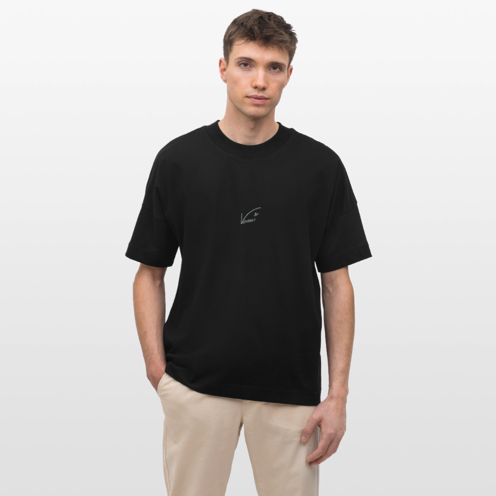 Knossi's Unisex T-Shirt - grauer Stick - Schwarz