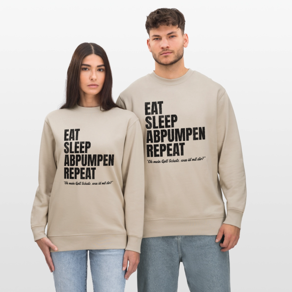 Knossi's Repeat Organic Sweatshirt - Beige