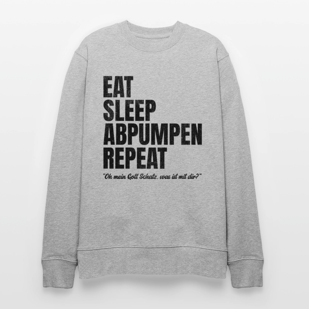 Knossi's Repeat Organic Sweatshirt - Grau meliert