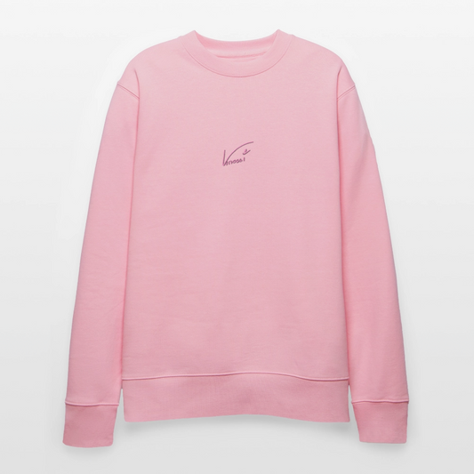 Knossi's Organic Sweatshirt - pinker Stick - Hellrosa