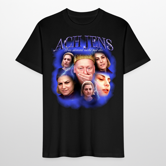 Ach Jens T-Shirt - blauer Print