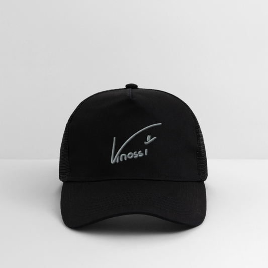 Knossi's Trucker Cap - Schwarz/Schwarz