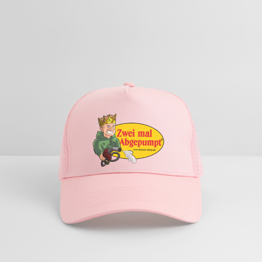 Abgepumpt Trucker Cap - Hellrosa
