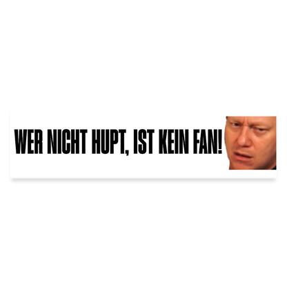 knossiHuh Auto-Aufkleber - Mattweiß